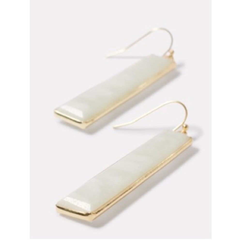 Evereve Amazonite stone drop earring - Picture 2 of 7